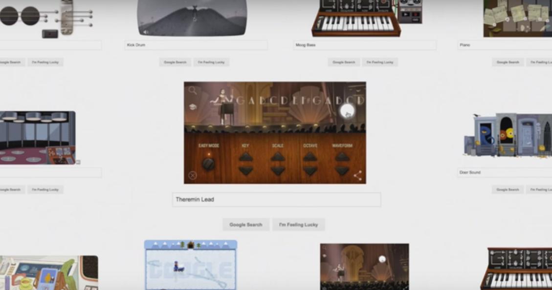 Il joue de la musique avec les sons des doodles de Google